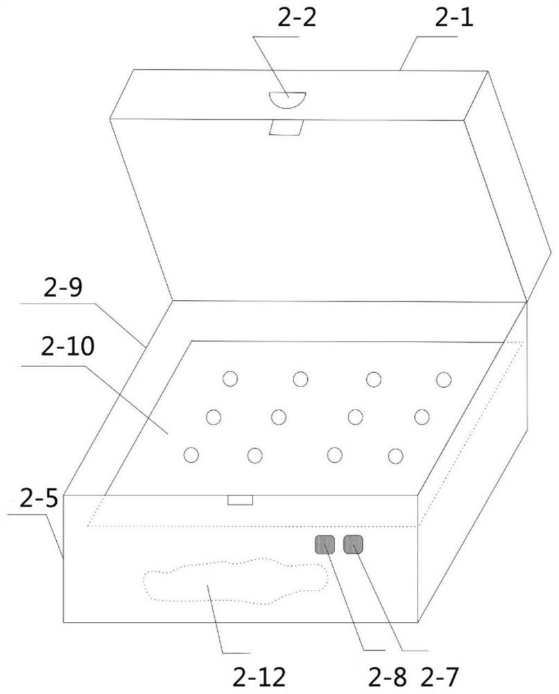 Reusable mask and mask box matched with same for use