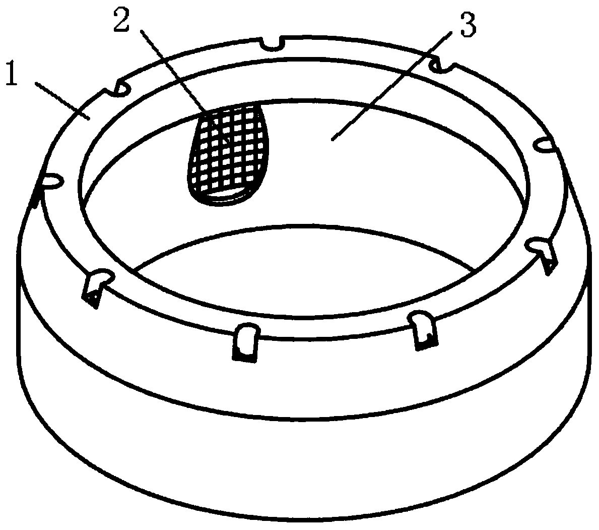 PMI foam loop radome