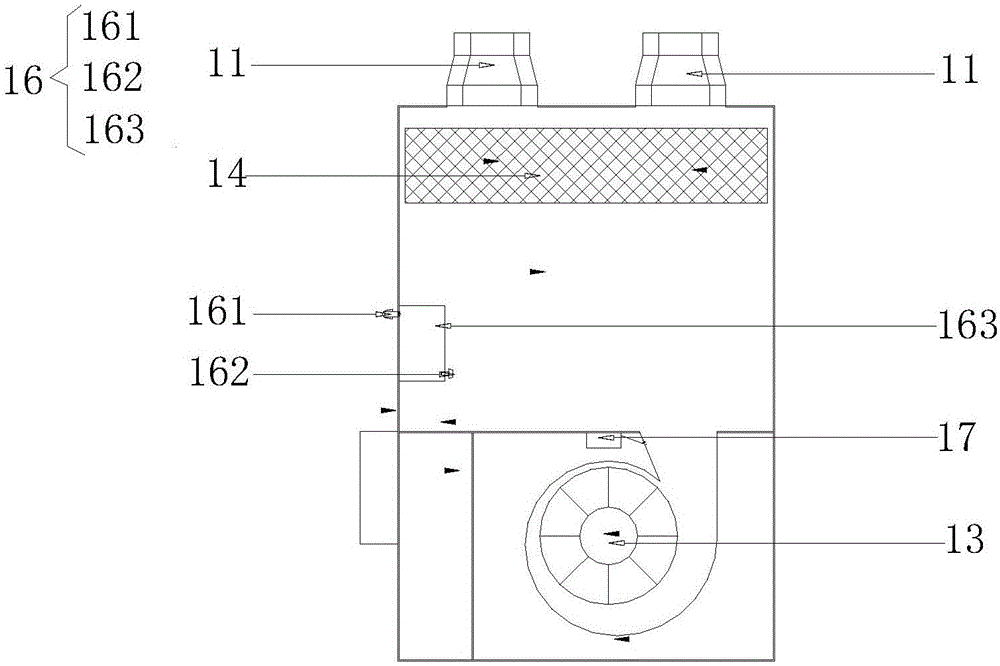 Fresh air purifying system and mounting method thereof