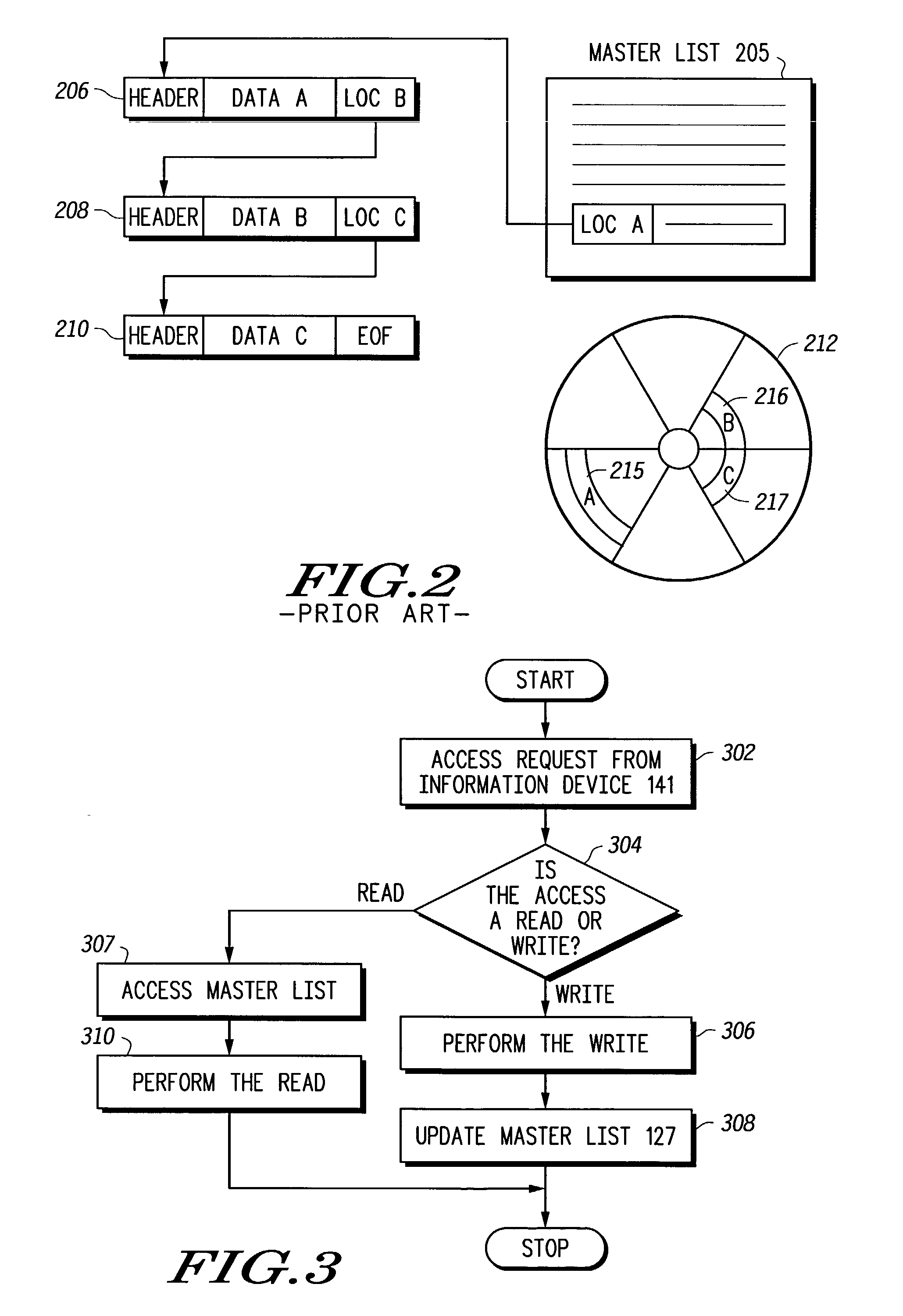 Data storage system having a non-volatile IC based memory for storing user data