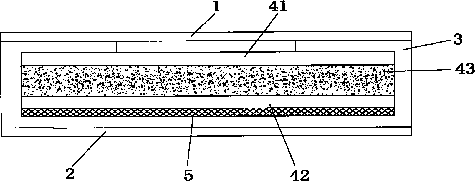 Polymer compound core body and preparation method thereof