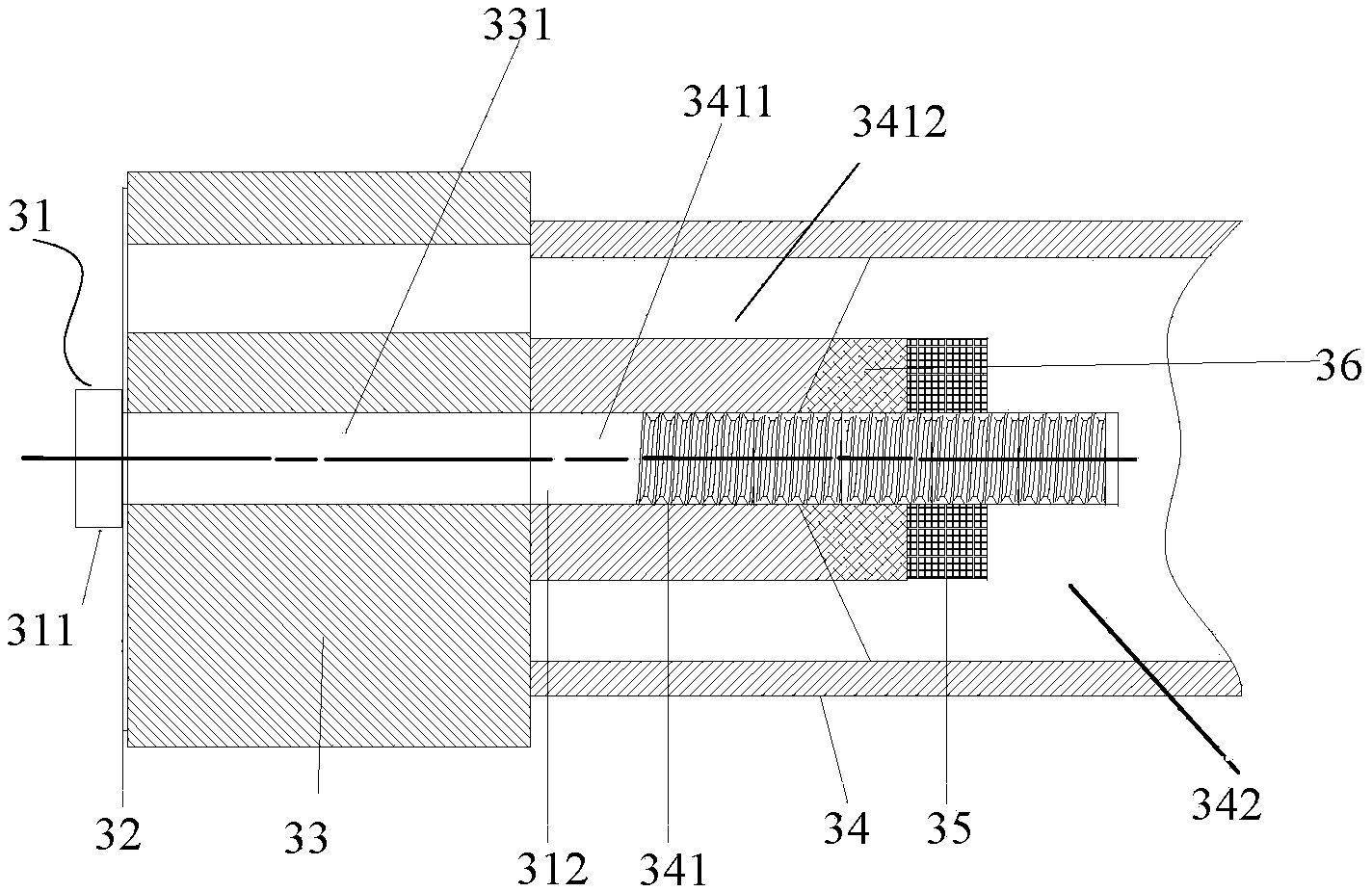Linear compressor and piston thereof