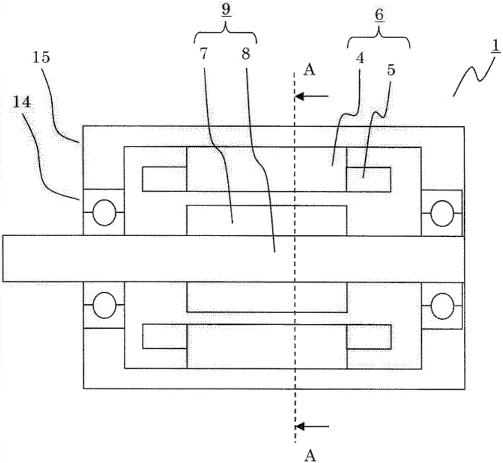 Reluctance motor, and method for manufacturing rotor core used in reluctance motor