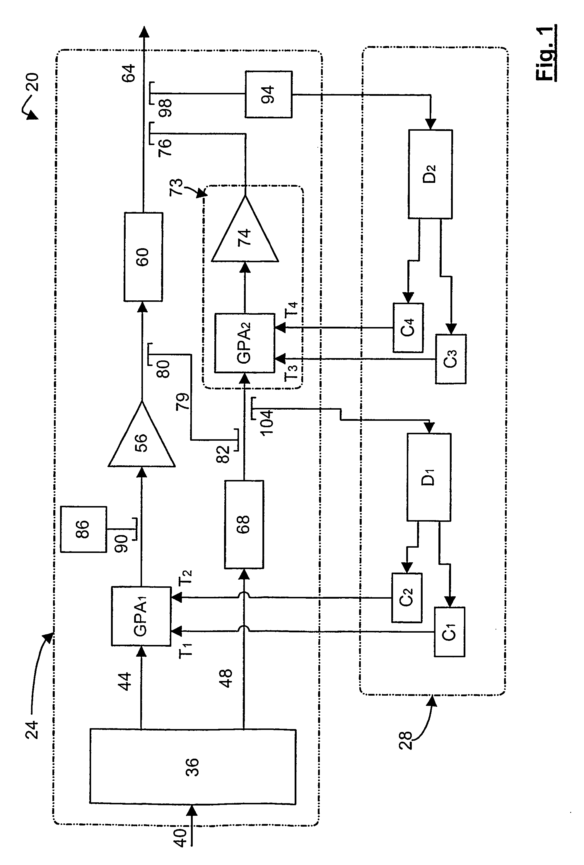 Apparatus and method for controlling adaptive circuits