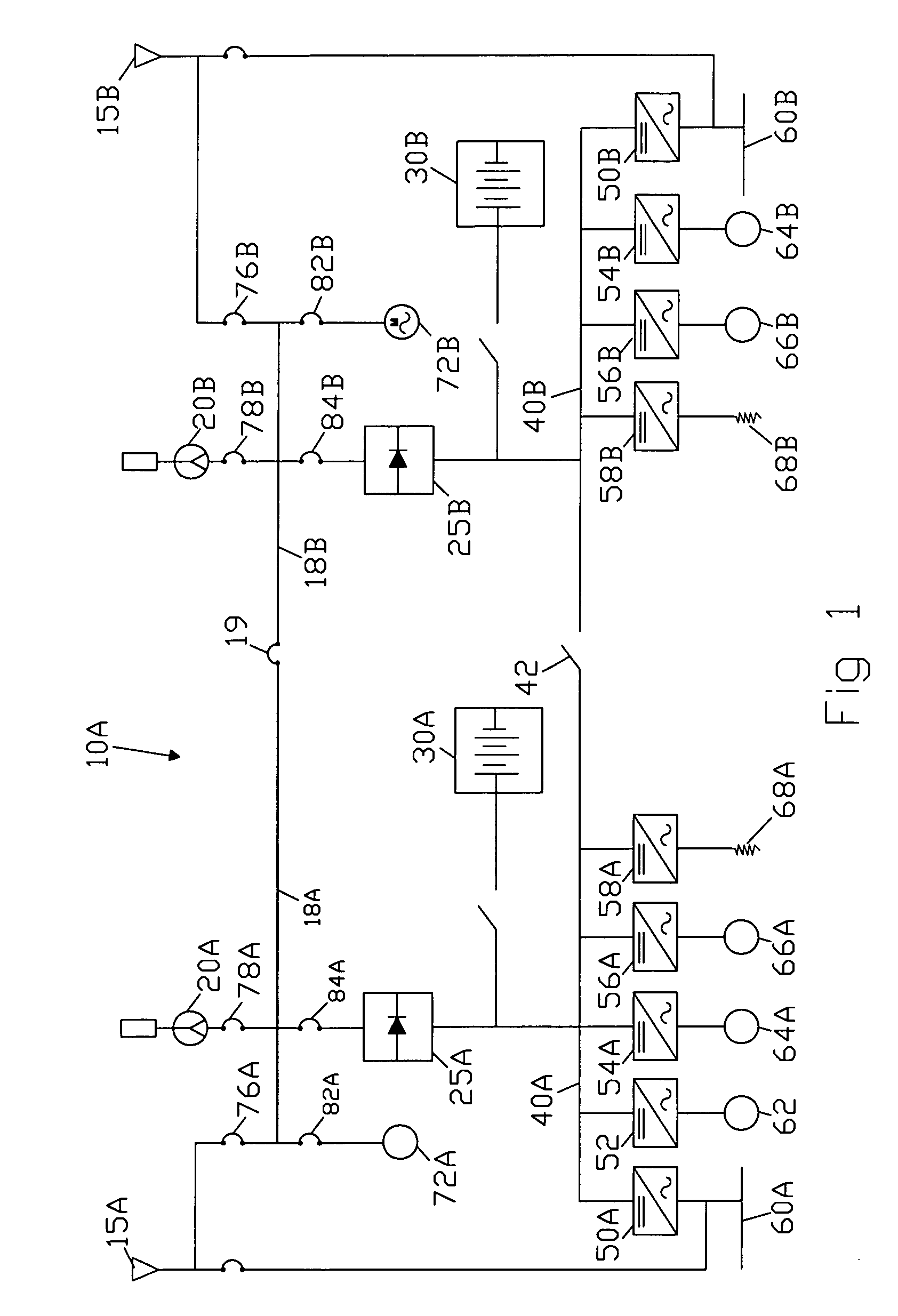 Method and apparatus for providing power to a marine vessel