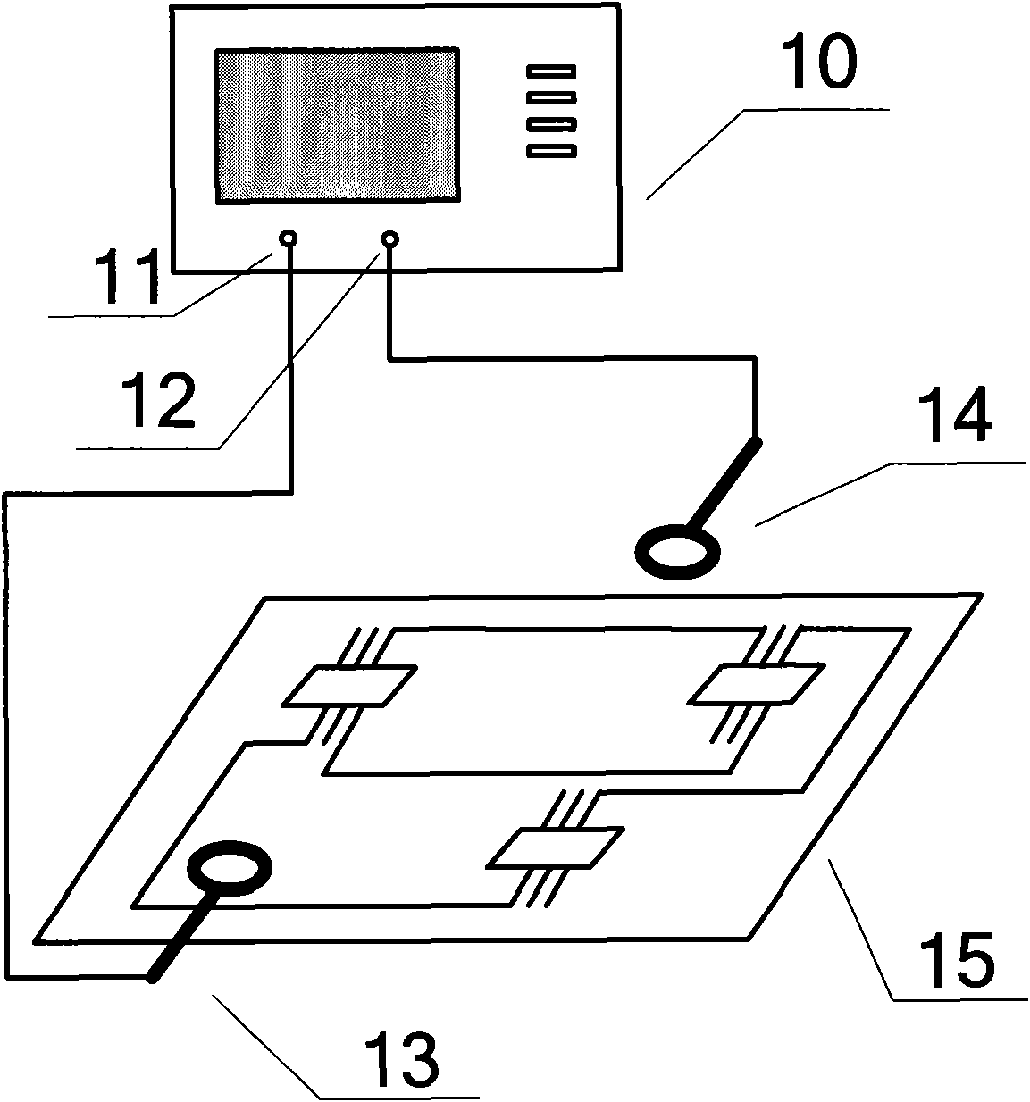 High frequency circuit radiation electromagnetic inference analysis method