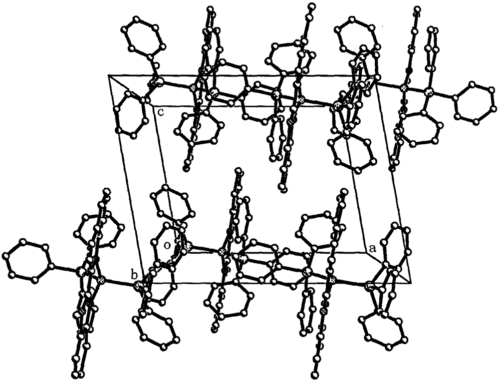 A cuprous complex luminescent material based on benzoxazolylquinoline ligand