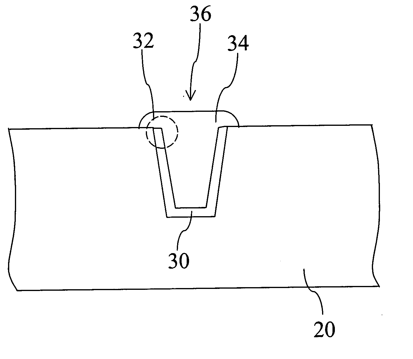 Method of forming trench isolation device capable of reducing corner recess