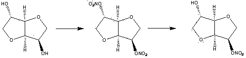 Method for synthesizing and purifying 5-isosorbide mononitrate