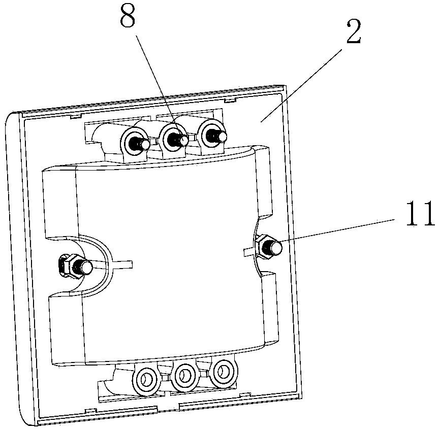 Safety energy-saving electricity transmission terminal