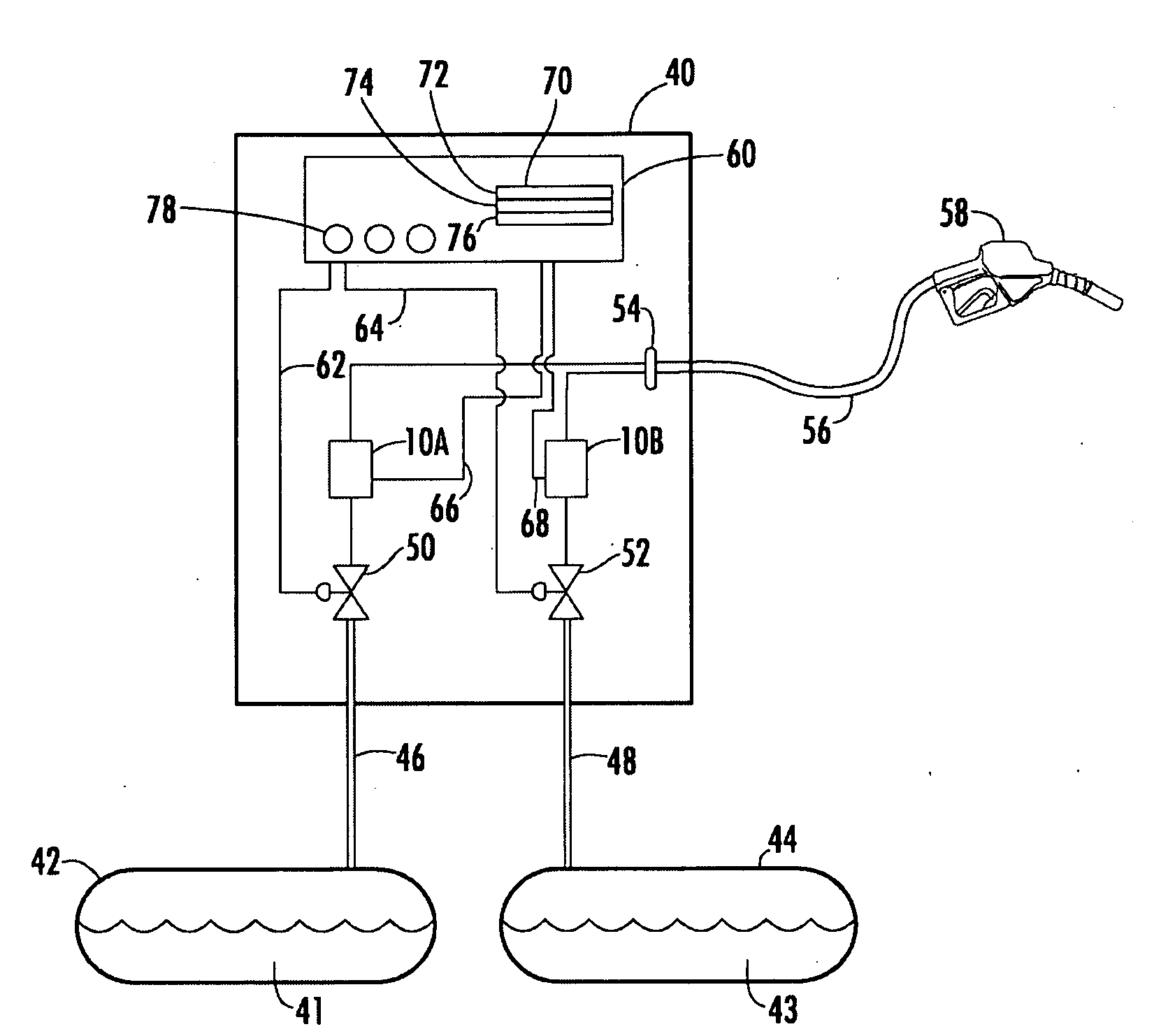 Inferential flow meter for use in fuel dispensing environments