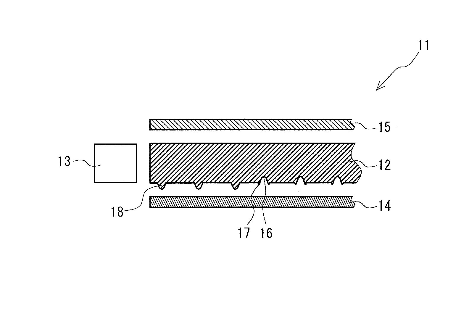 Optical waveguide sheet, backlight unit, and portable terminal