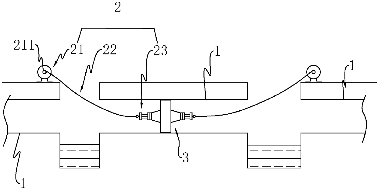 Dredge device for urban pipelines and dredge method applying device