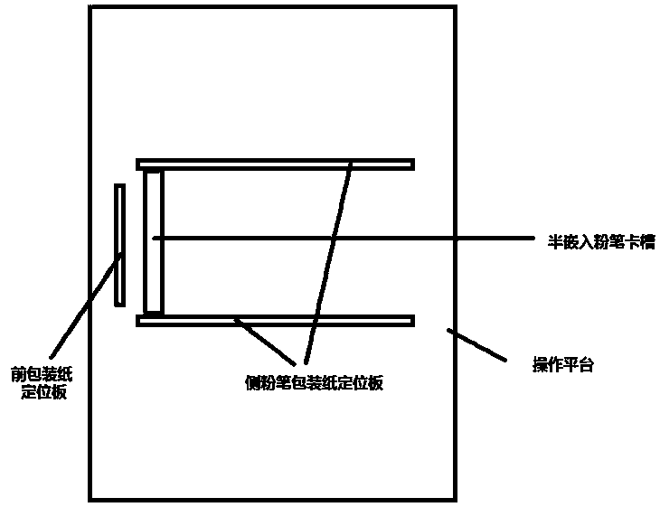 Packing method for water-soluble chalks and corresponding molding and packing article thereof