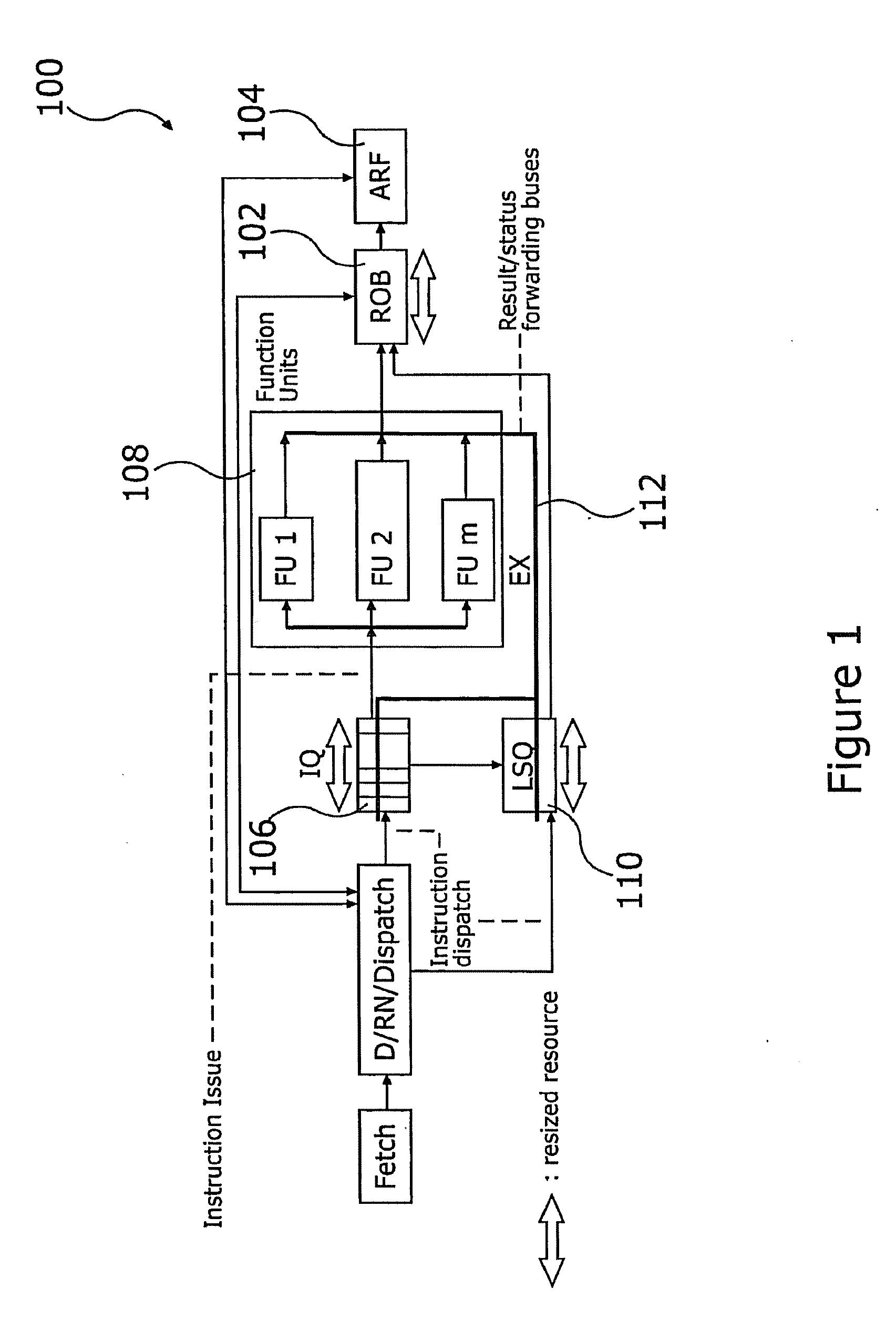 System and Method for Reducing Power Requirements of Microprocessors Through Dynamic Allocation of Datapath Resources