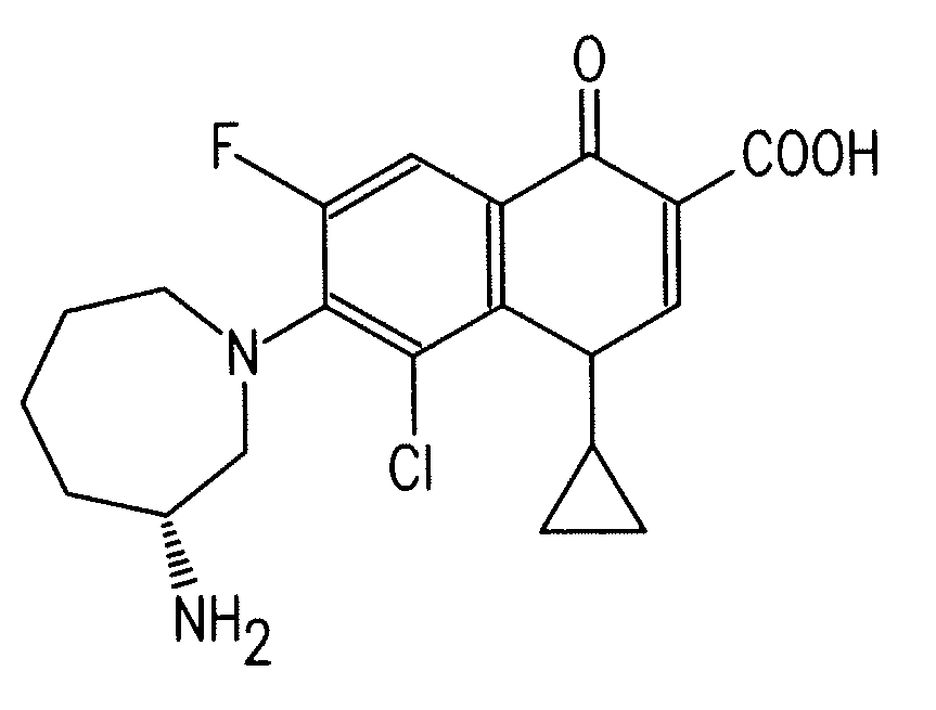 Fluoroquinolone Carboxylic Acid Molecular Crystals