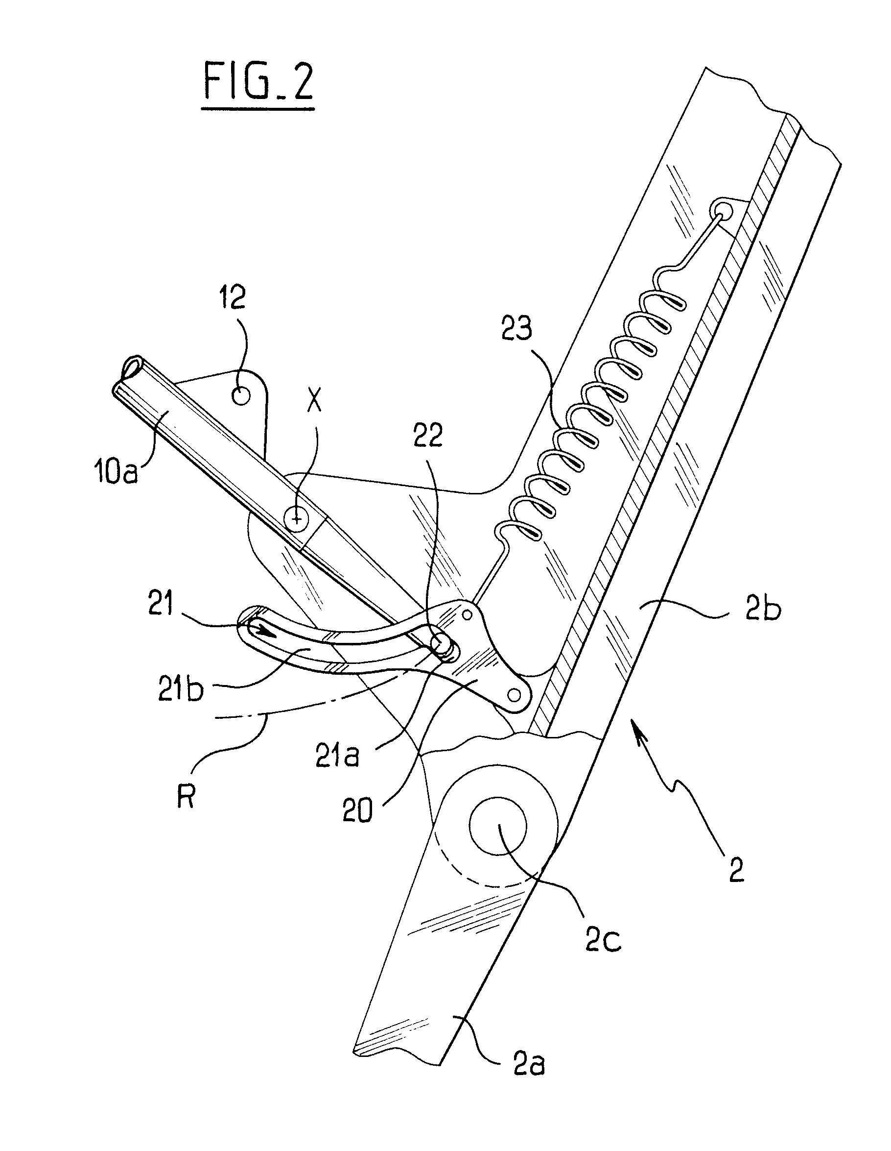 Brace-locking device for an aircraft undercarriage