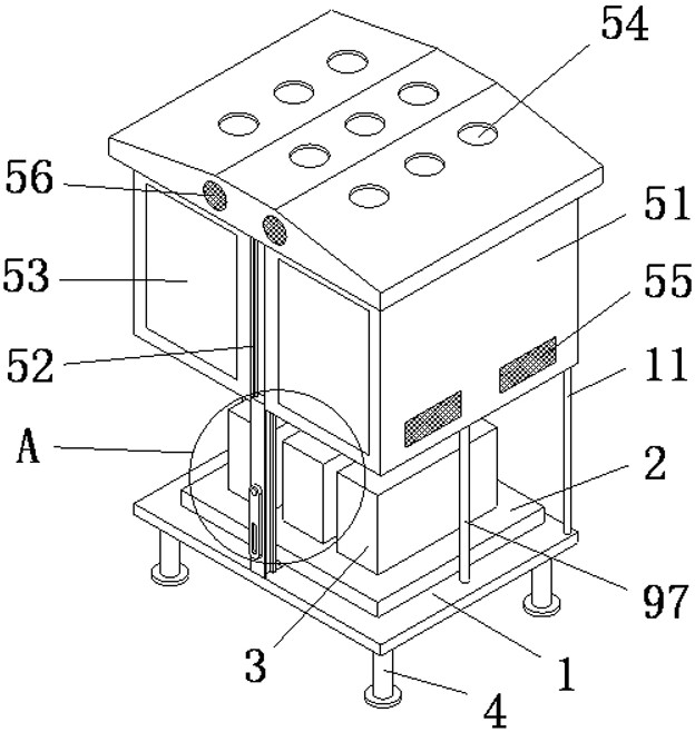 A smart connection safety compensator for oilfield photovoltaic docking high-voltage distribution network