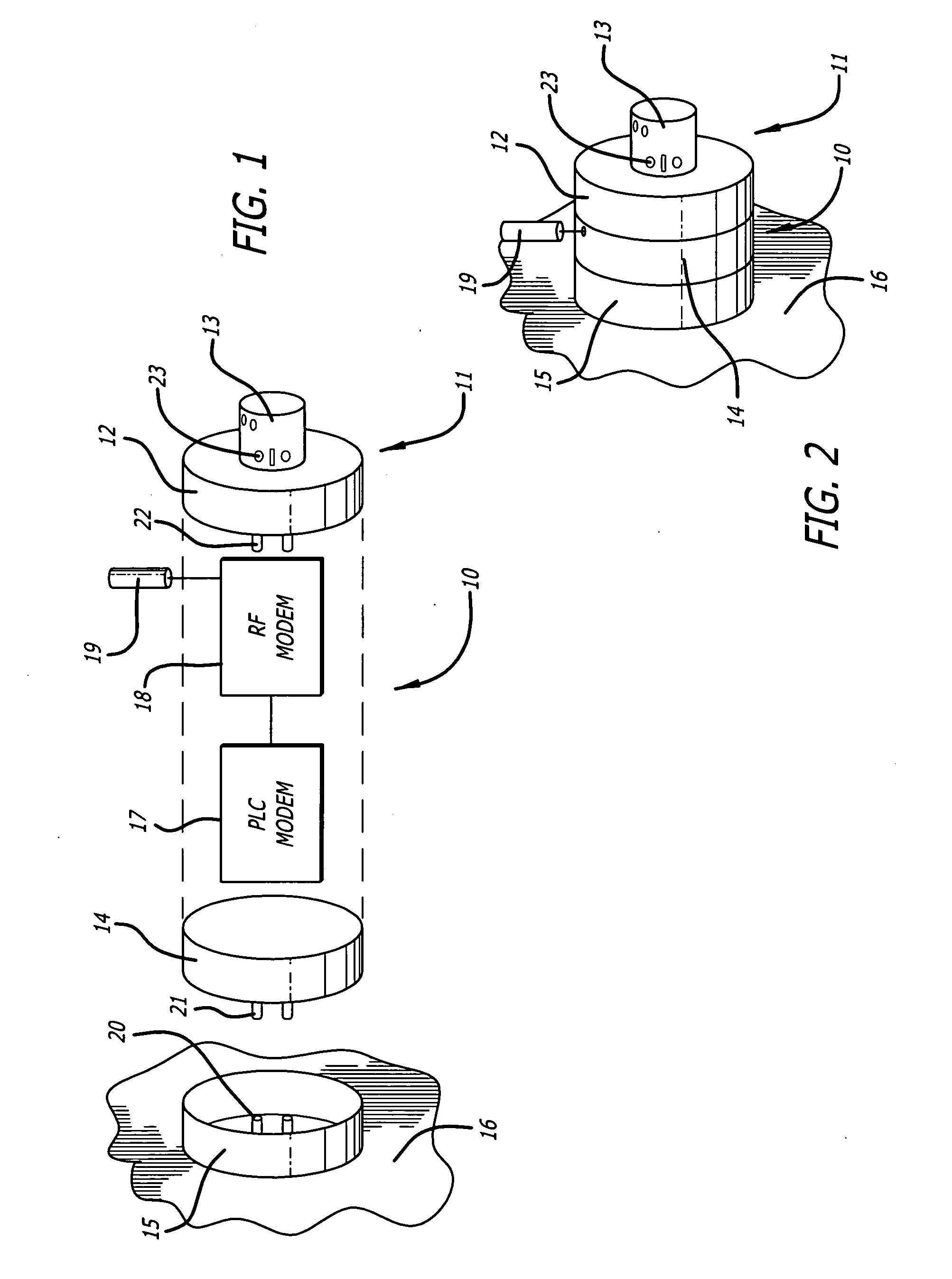 Apparatus and method for utilizing a pre-existing power grid to provide internet access to a home or office or the like