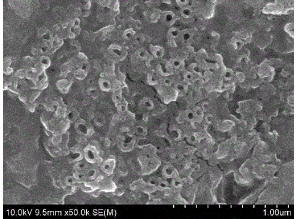 Preparation method of double-rare-earth-doped TiO2 nanotube ordered array