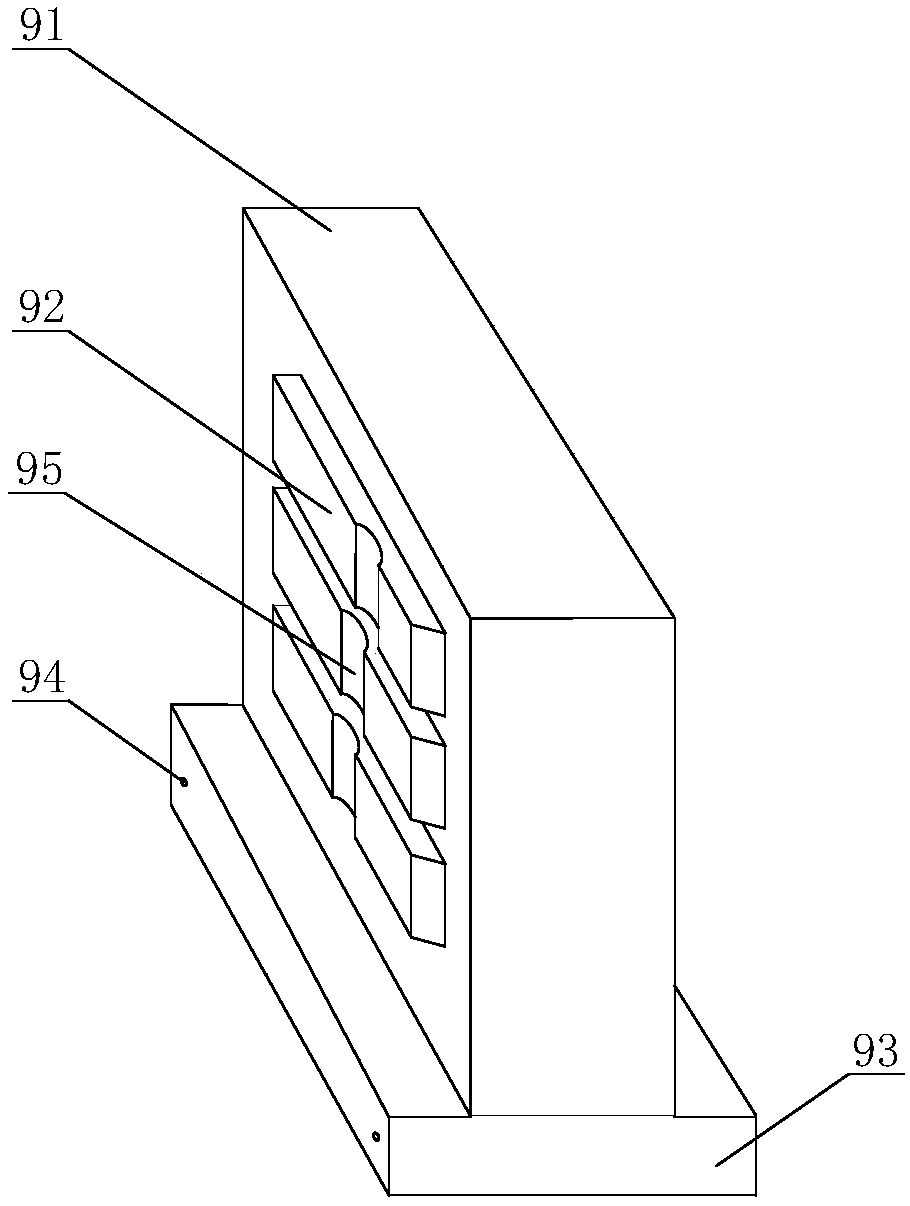 Glass product transfer mechanism with self-adjusting function
