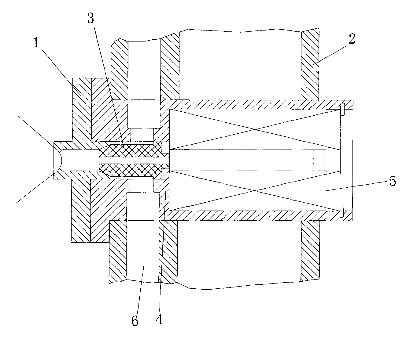 Direct-acting fine cooling electromagnetic injection valve