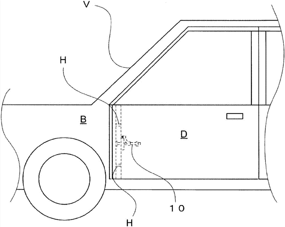 Door checking mechanism for vehicle doors
