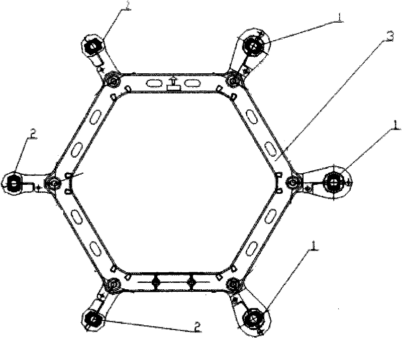 Bouncing-prevention damping spacing rod