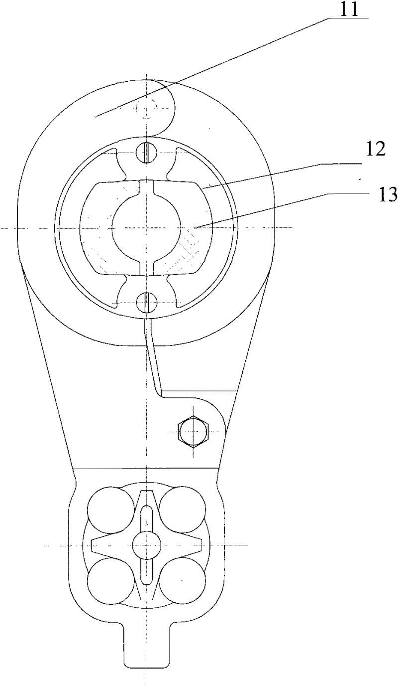 Bouncing-prevention damping spacing rod