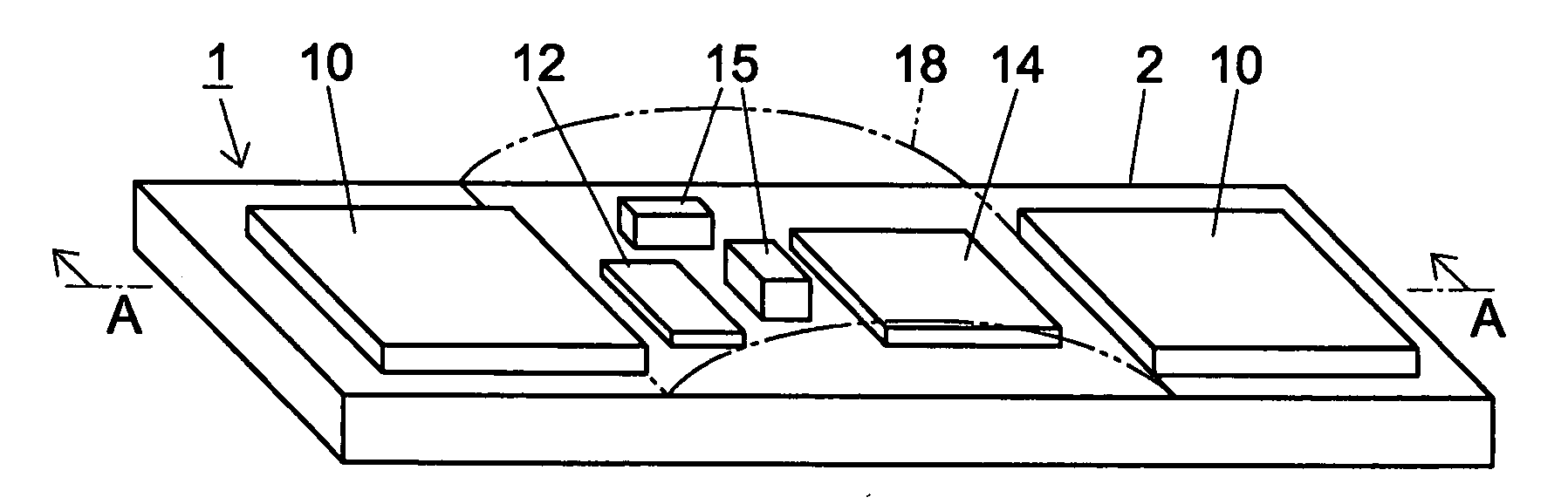 Protection circuit module for a secondary battery and a battery package using same