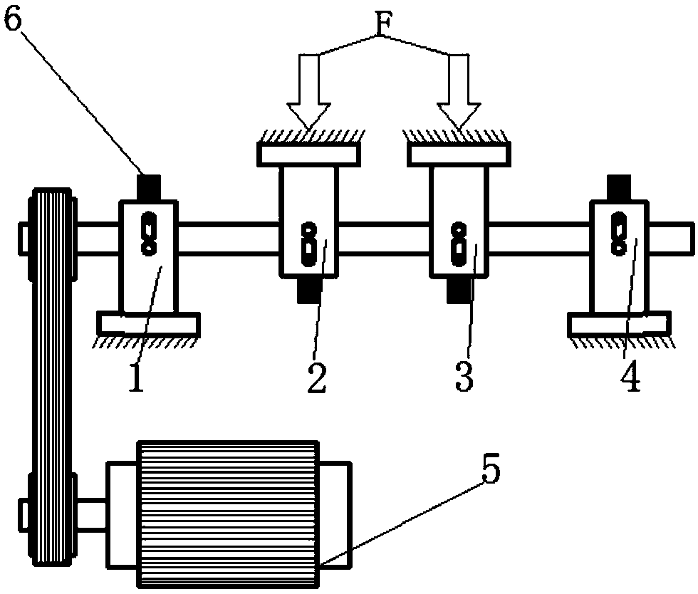 Rolling bearing weak fault feature early extraction method