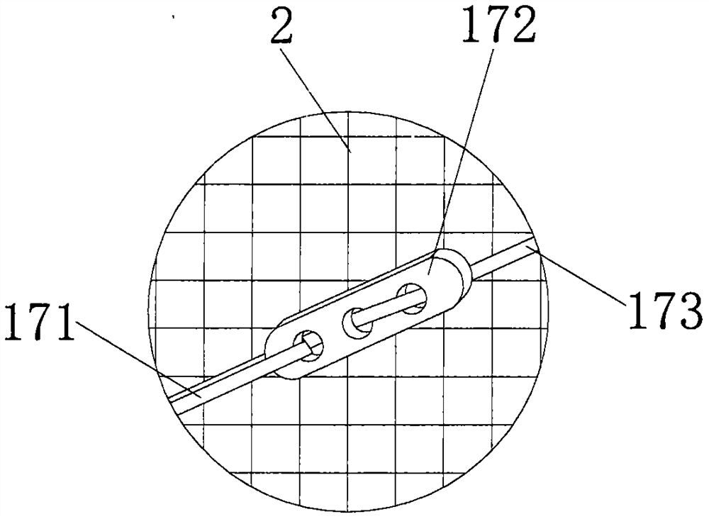 Hockey blocking net convenient to store, disassemble and assemble and provided with goal