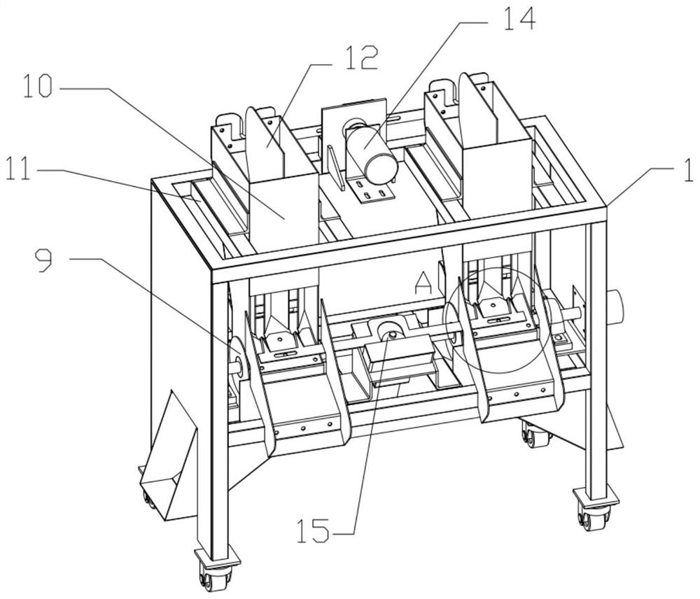 Integrated dwarf lilyturf tuber picking machine