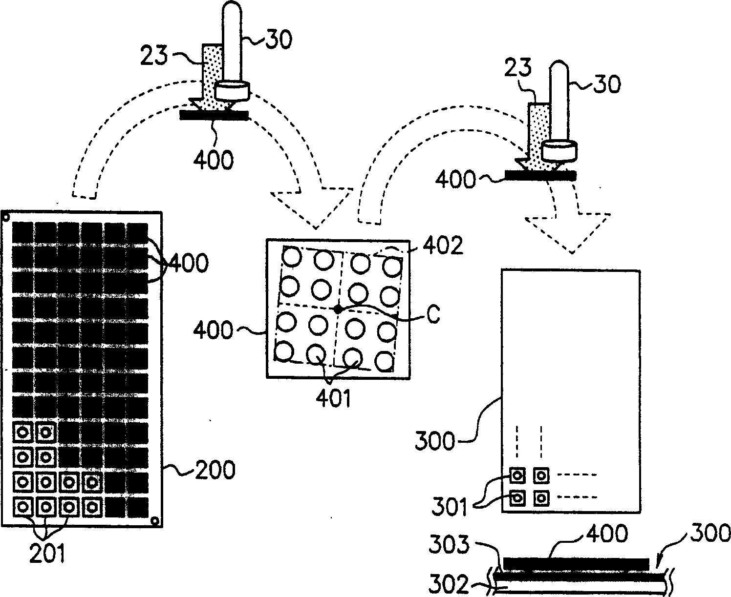 Circuit board transferring apparatus and method and solder ball mounting method