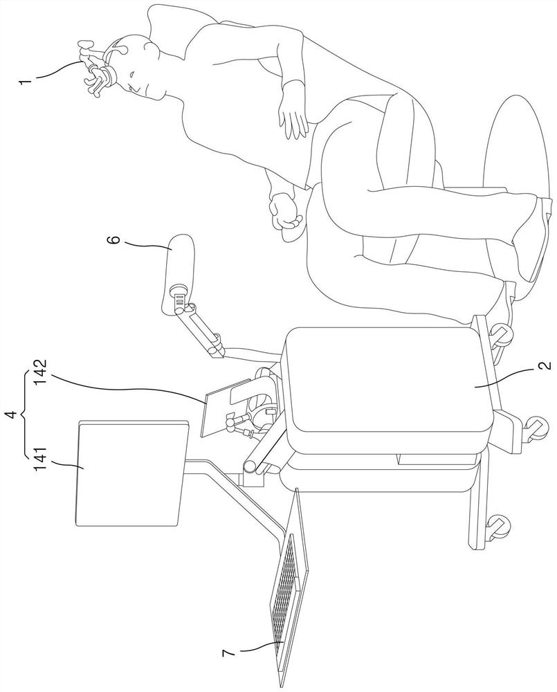 Medical head device and transcranial ultrasonic transmission device including medical head device