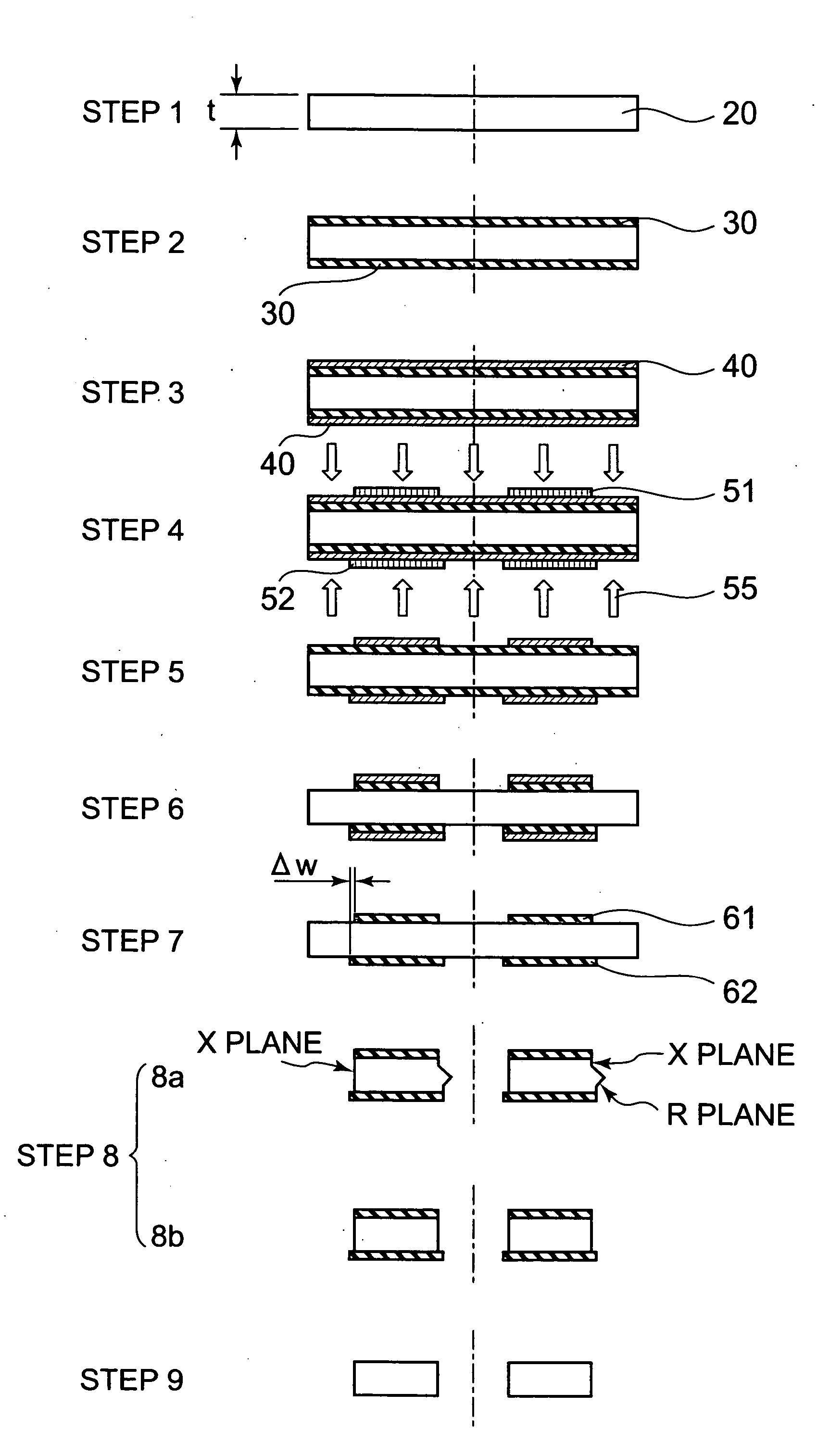 Manufacturing method of quartz crystal vibrating piece, quartz crystal vibrator, oscillator, electronic device, and electric wave clock