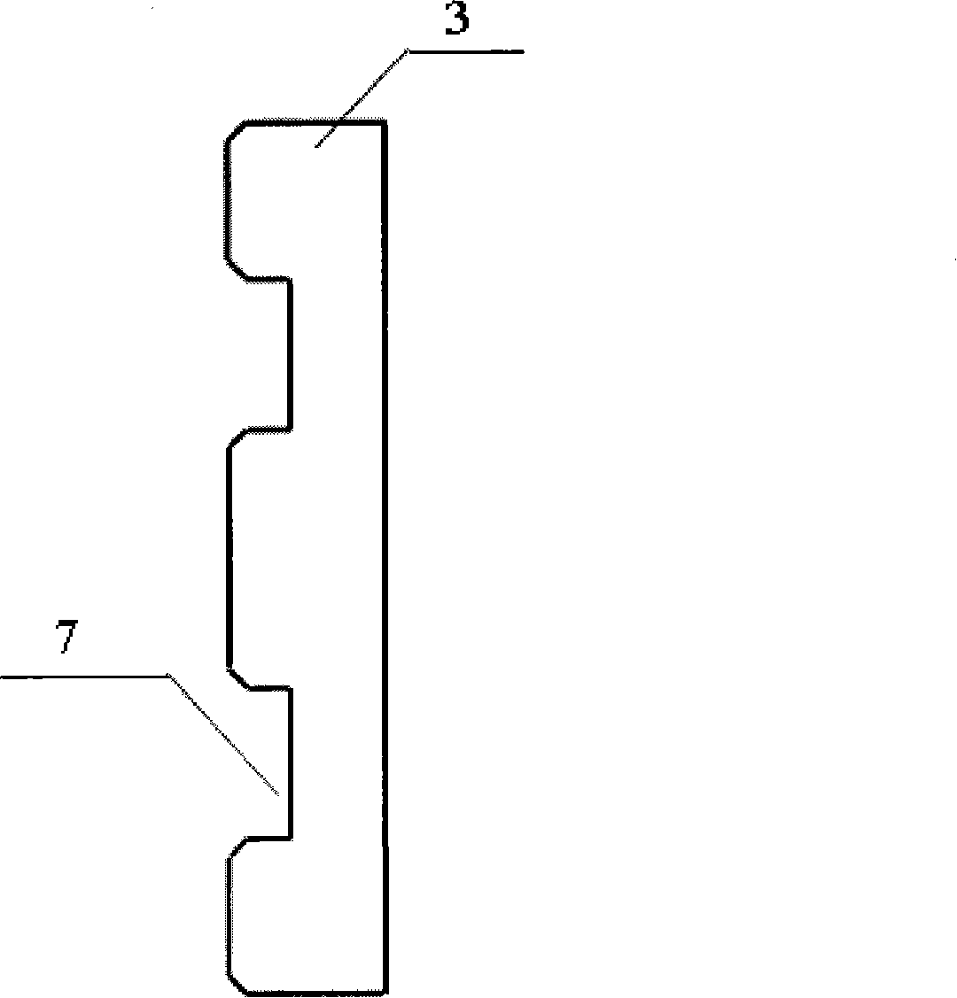 Method for maintaining indoor busbar knife brake movable contact without power-off of high pressure busbar