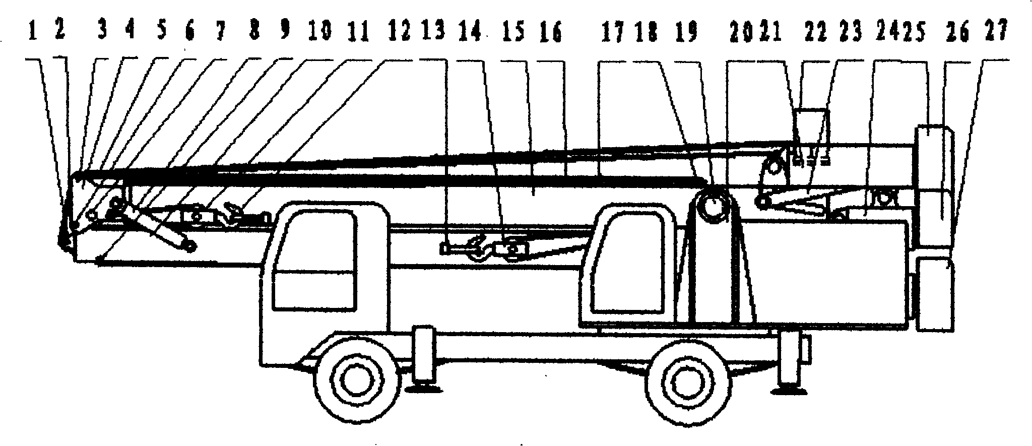 Weight-balancing type lifting method and equipment