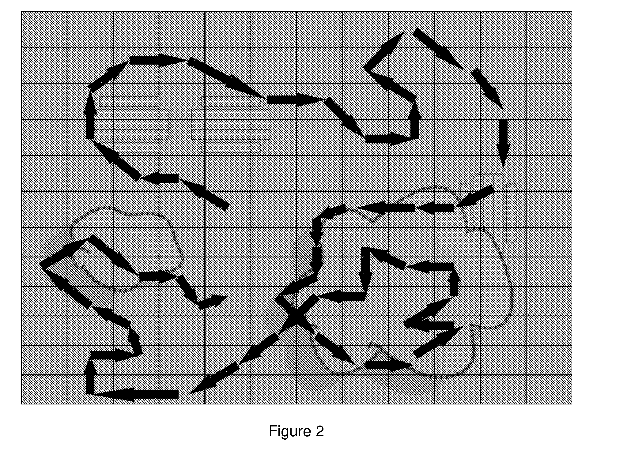 Device and method for measuring a quantity over a spatial region