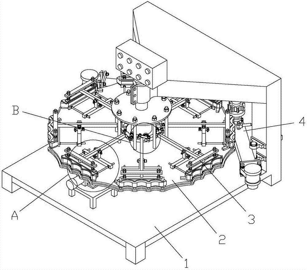 Multiple-stage copy milling machine