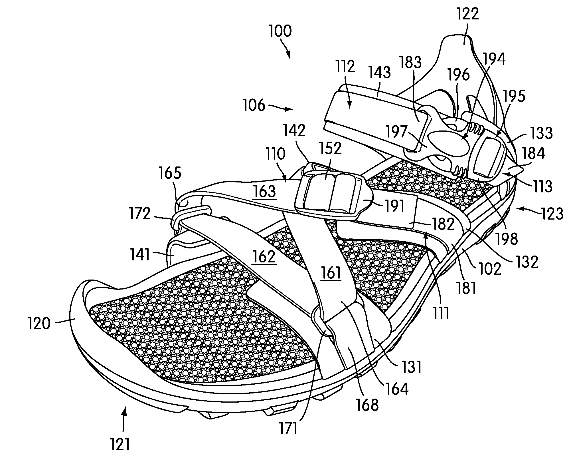 Article of Footwear with Mesh on Outsole and Insert