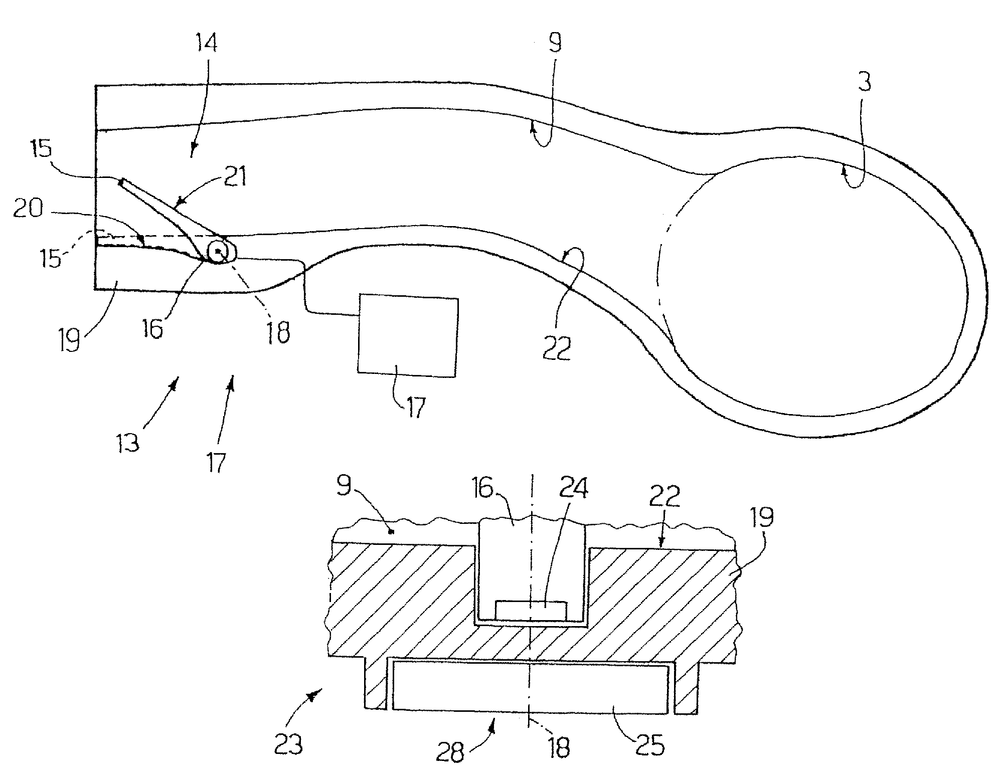 Variable-geometry intake manifold for an internal-combustion engine