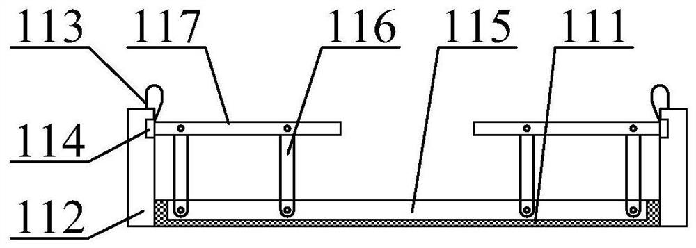 Multifunctional lifting platform with good stabilizing effect for house building construction