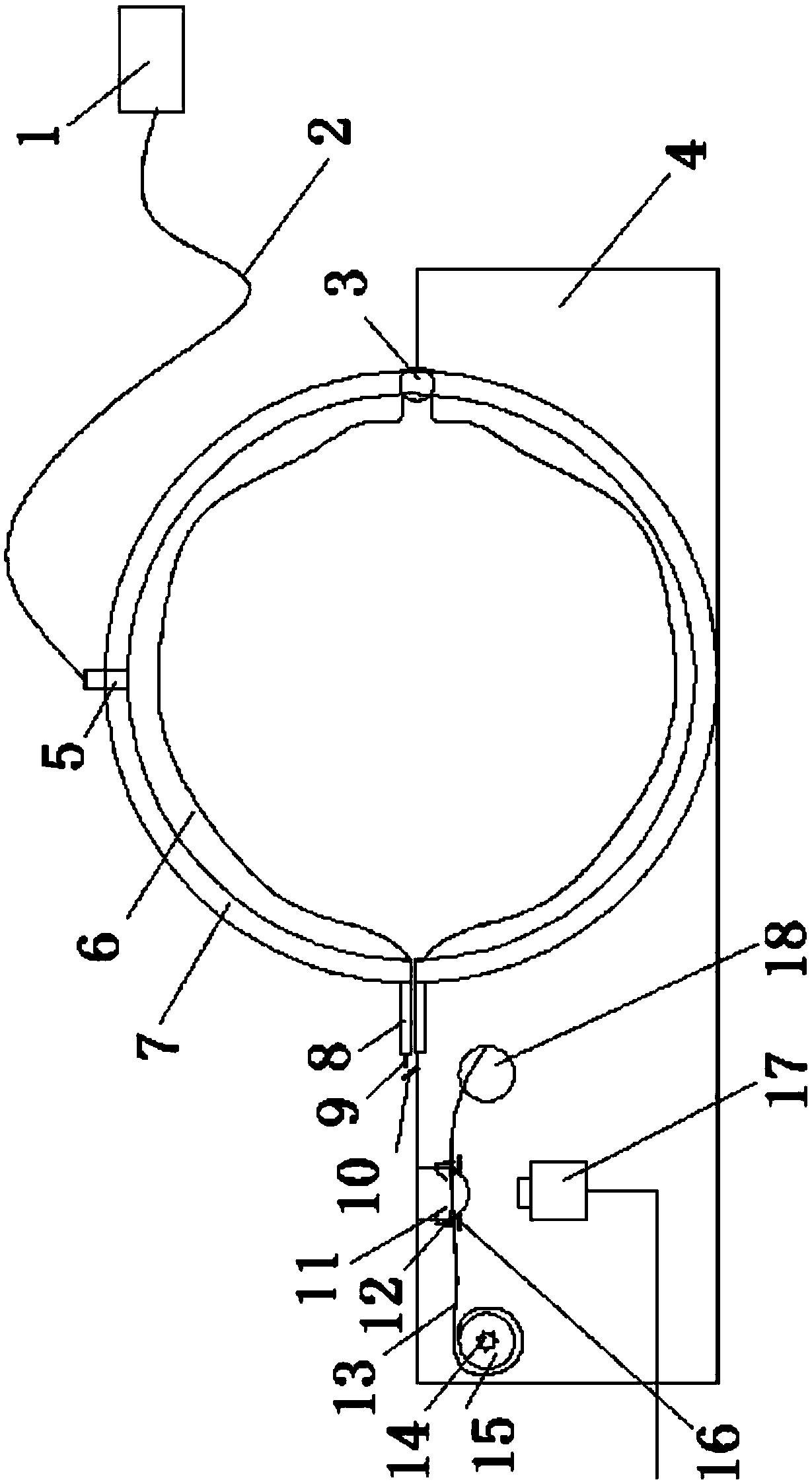 A blood collection structure for blood department