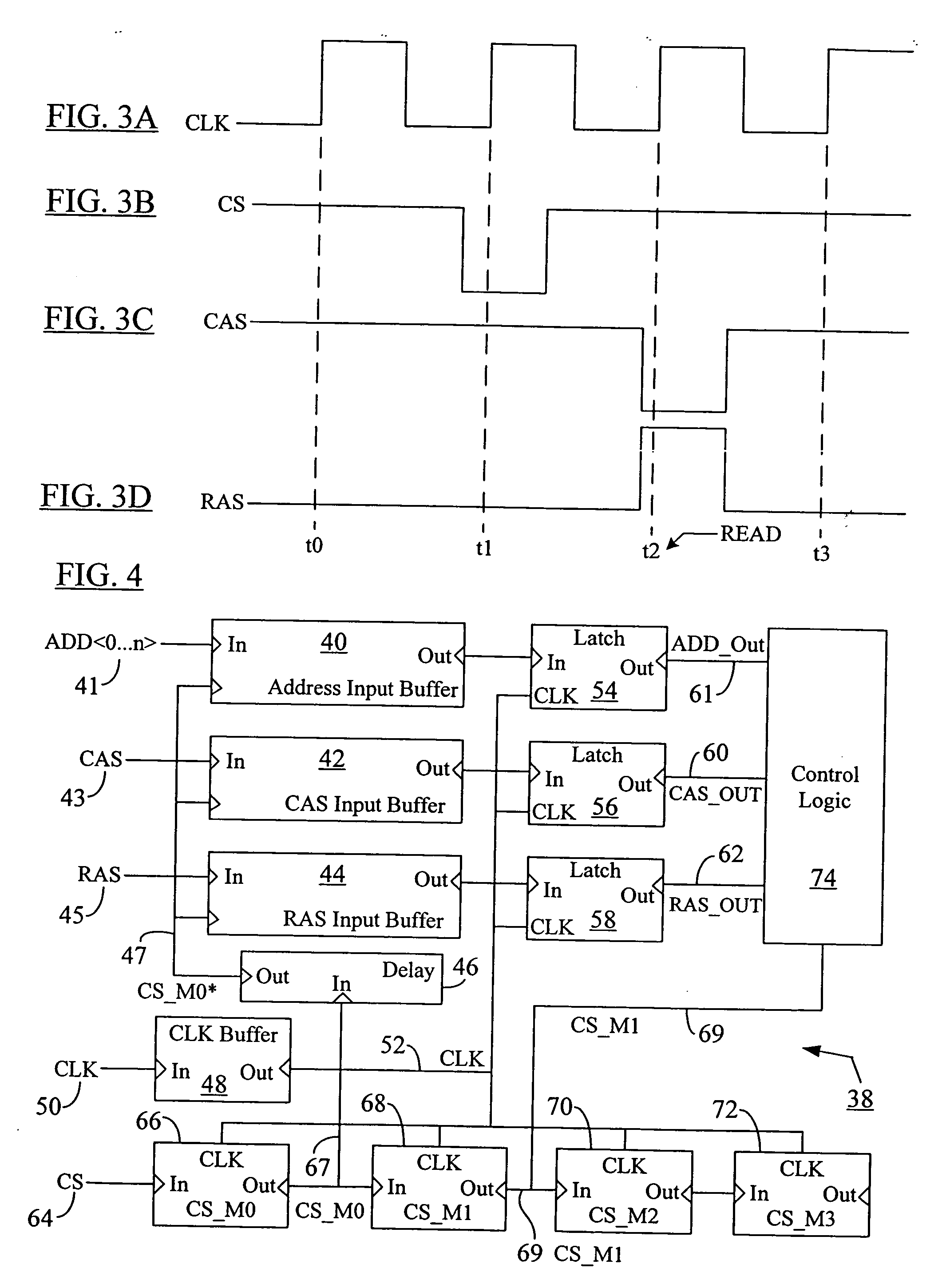Low power chip select (CS) latency option