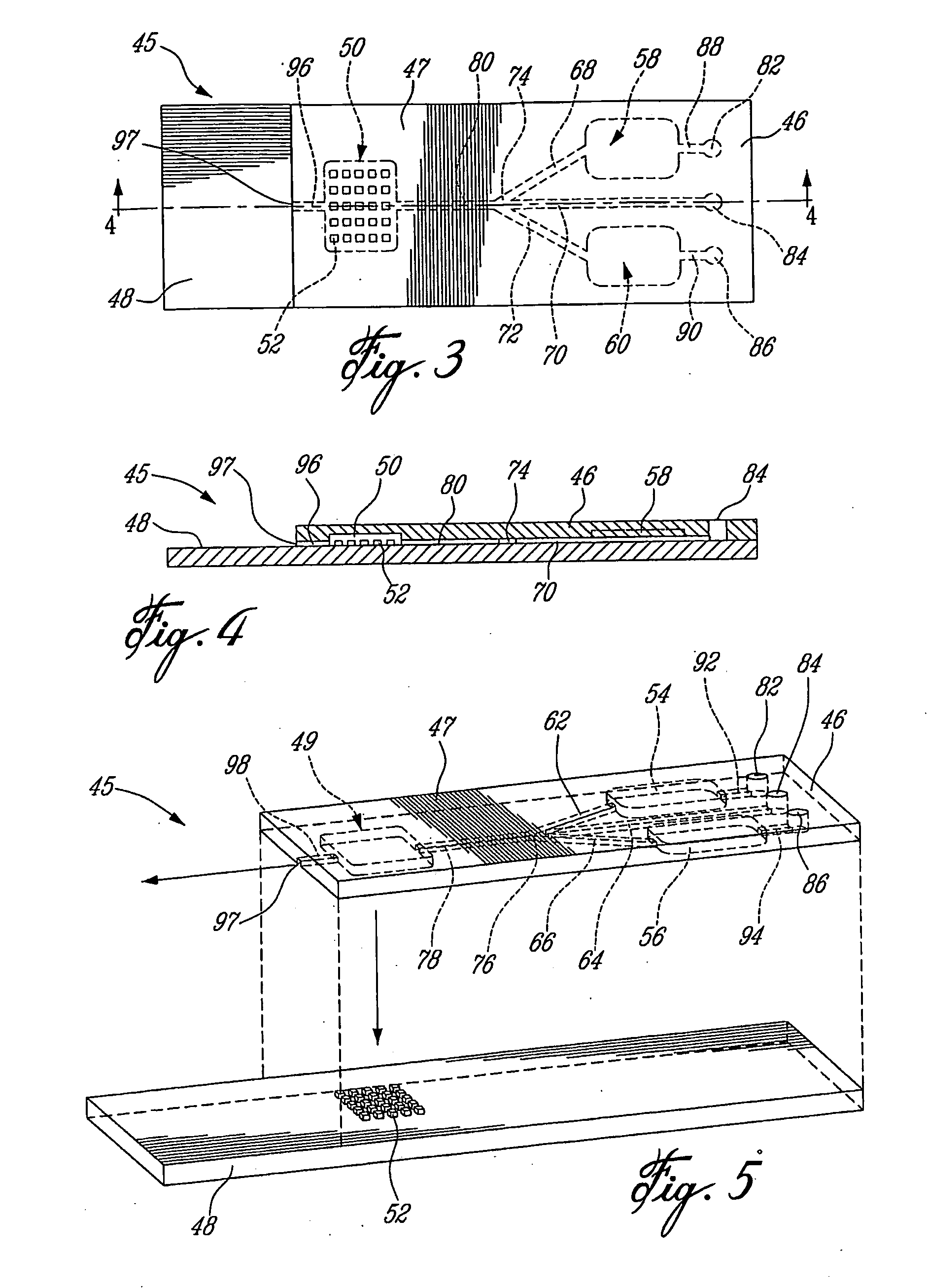 Removable microfluidic cell
