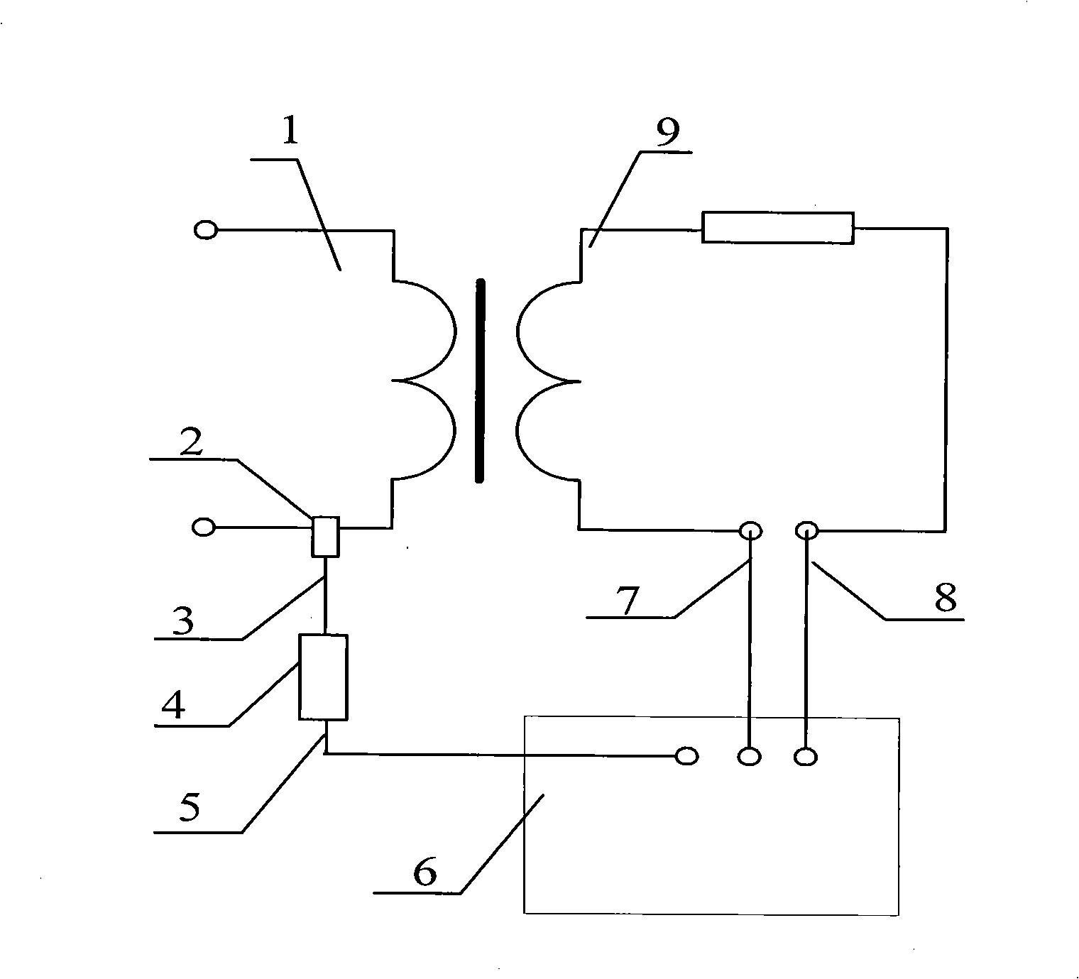 Method of electrified checkout of current mutual inductor