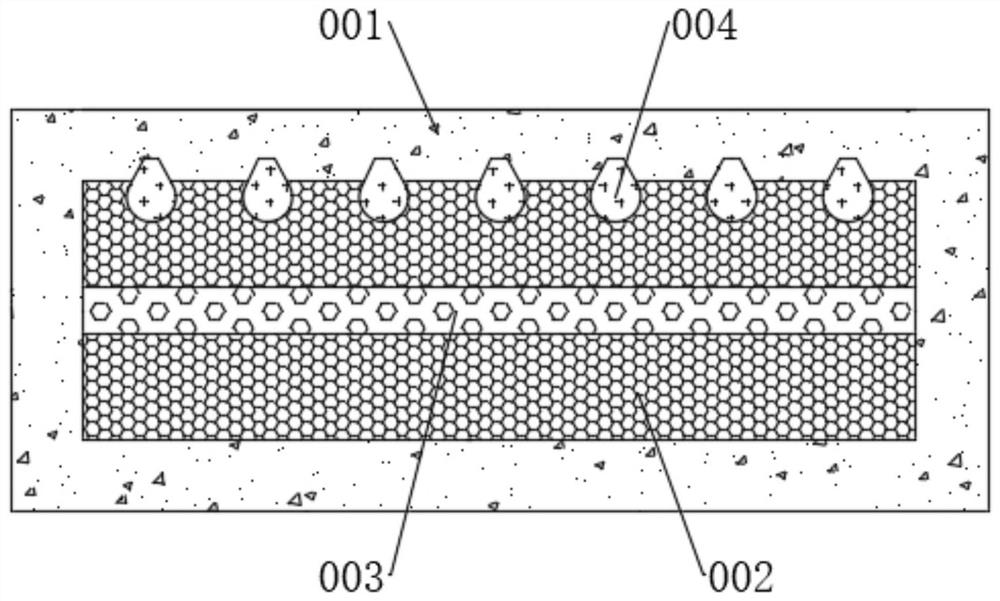 A building top insulation board with self-sealing function