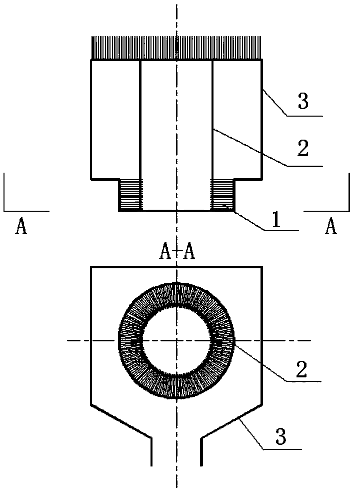 Dry-type drilling dust removal system and dust removal method thereof