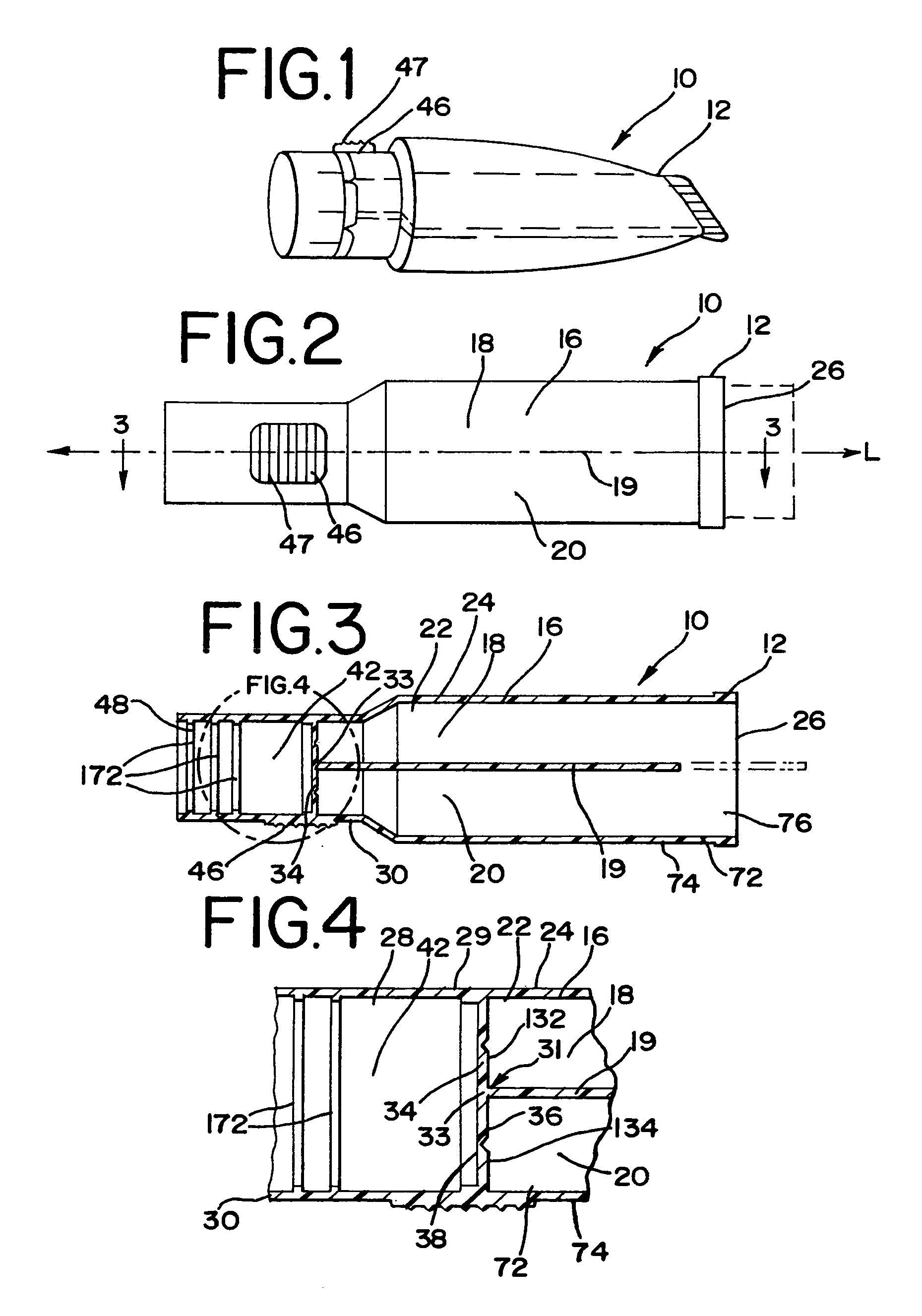 Multi-chambered dispenser and process